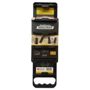 StealthMounts DeWalt 20V/60V Battery Holder Board with Handle